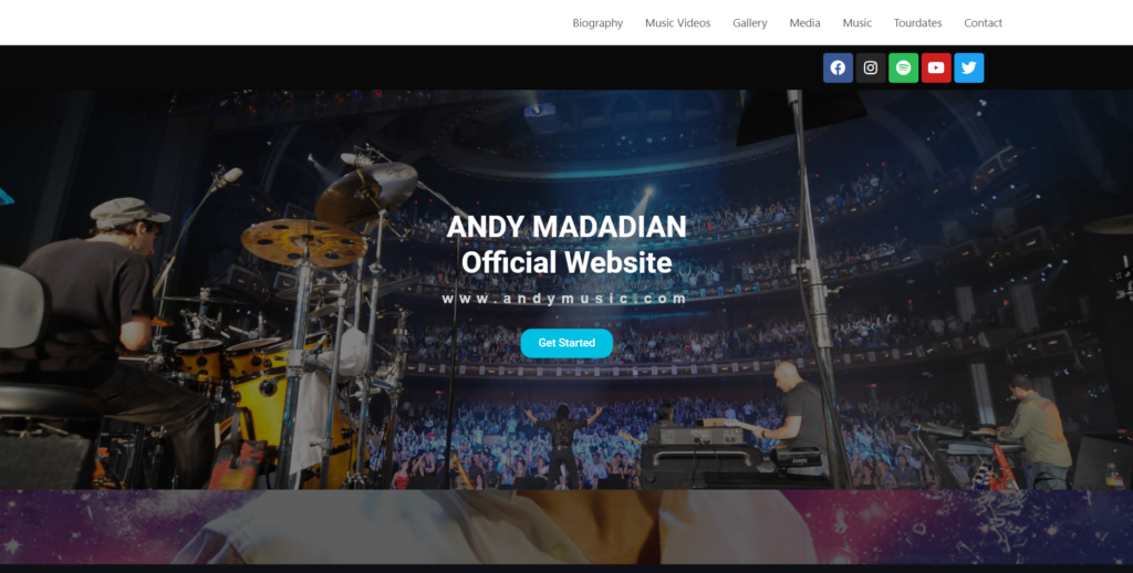 Andy Madadian Official Website